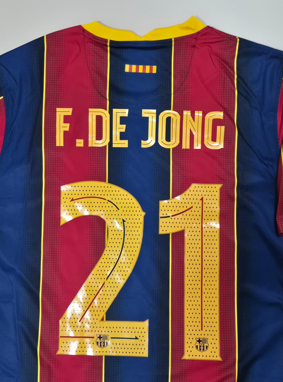 20-21 바르샤 홈킷 프랭키 더 용 유니폼 L 상품이미지7