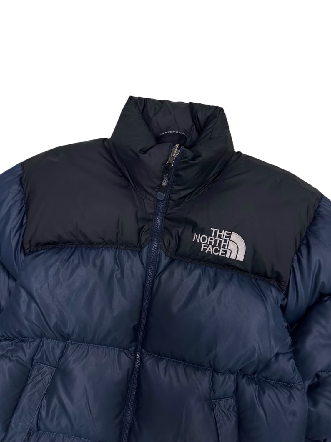 노스페이스 눕시 700 구스다운 블랙& 네이비 (XS) 상품이미지2