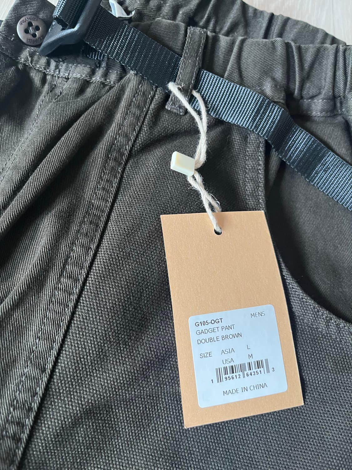 GRAMICCI 가젯 팬츠 더블 브라운_M 상품이미지2