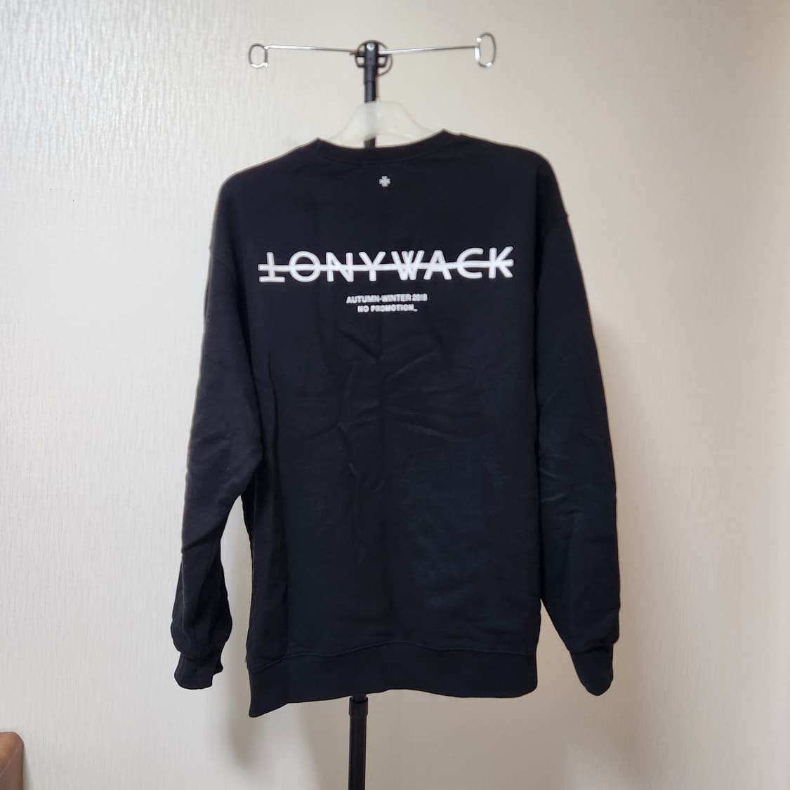 토니웩 블랙 맨투맨 L 상품이미지5