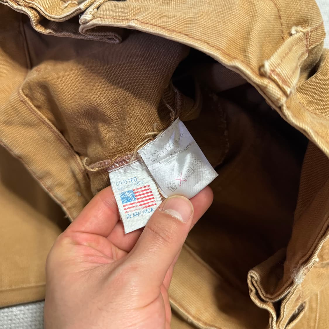 USA 빈티지 GUNG HO 워크자켓 퍼티그 팬츠 셋업 상품이미지7