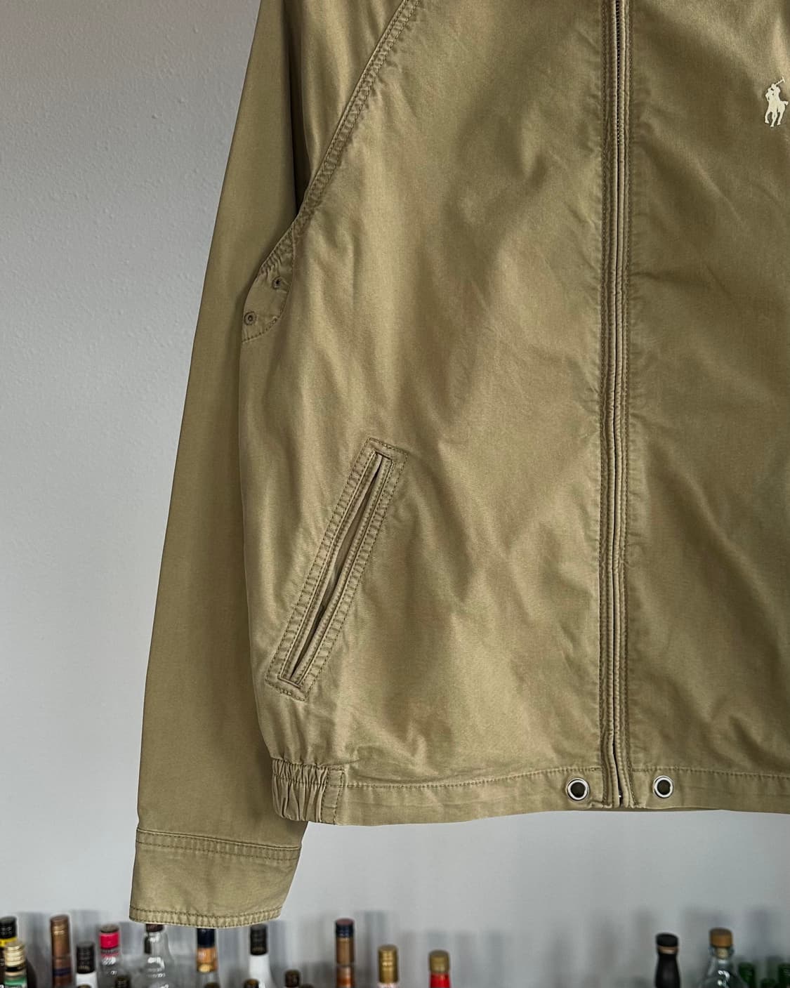 [S]폴로 랄프로렌 카키 코튼 후드 자켓 상품이미지5