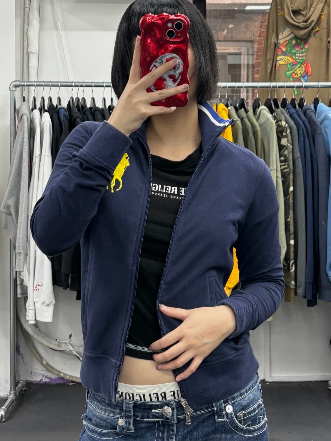 폴로 랄프로렌 빅포니 네이비 져지 상품이미지4