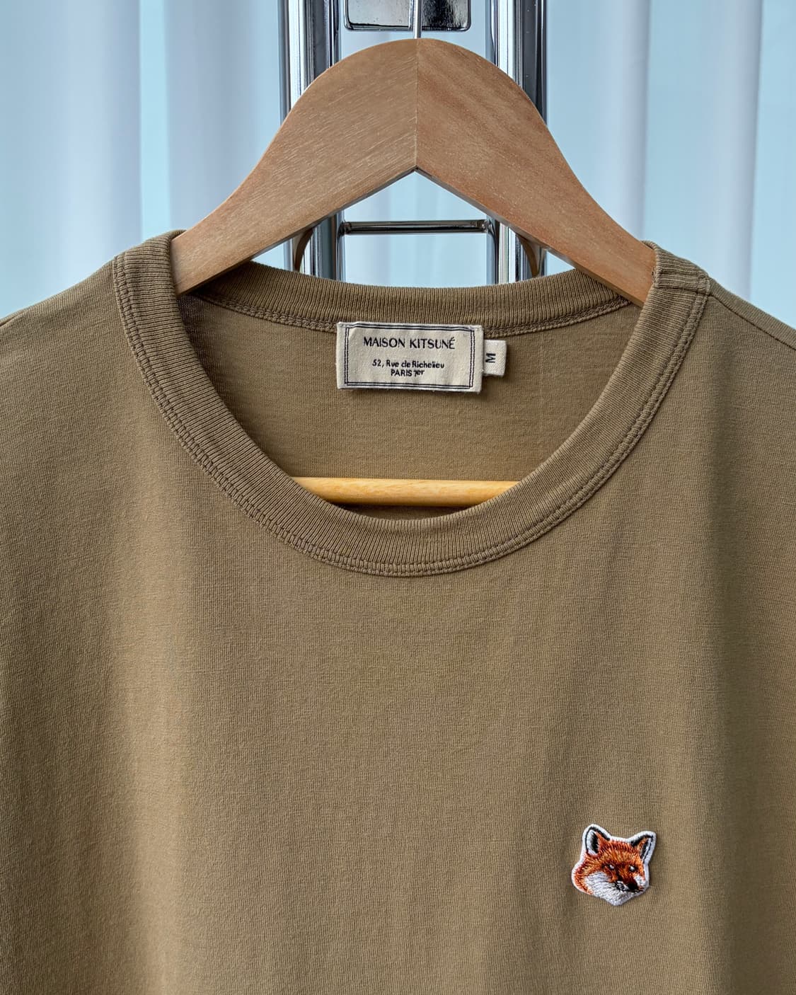 [M]메종 키츠네 폭스 헤드 반팔 티셔츠 상품이미지6