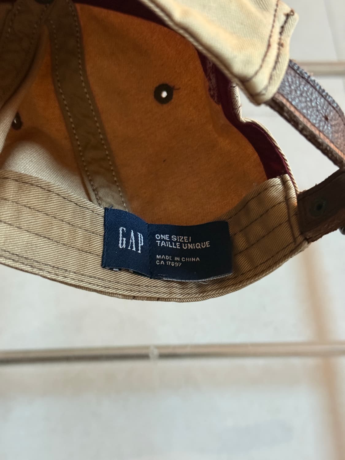 GAP 핑크 갭 그런지 볼캡 상품이미지4