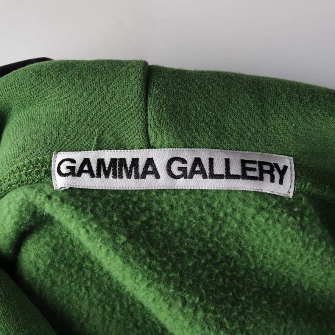 감마갤러리 그린 넥 스냅 기모 후드티 S 상품이미지5