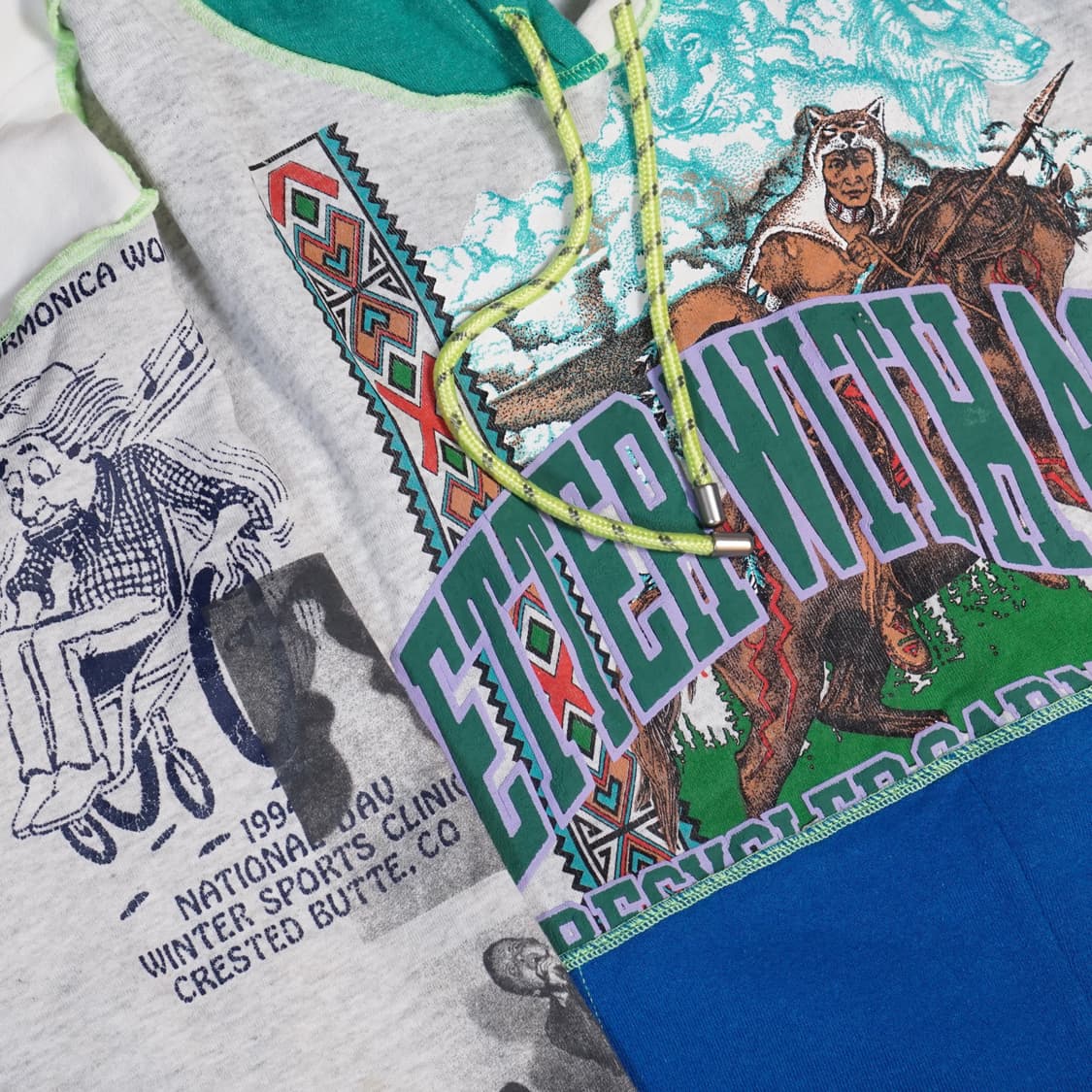 Better With Age 해체주의 원오프피스 후드 상품이미지7