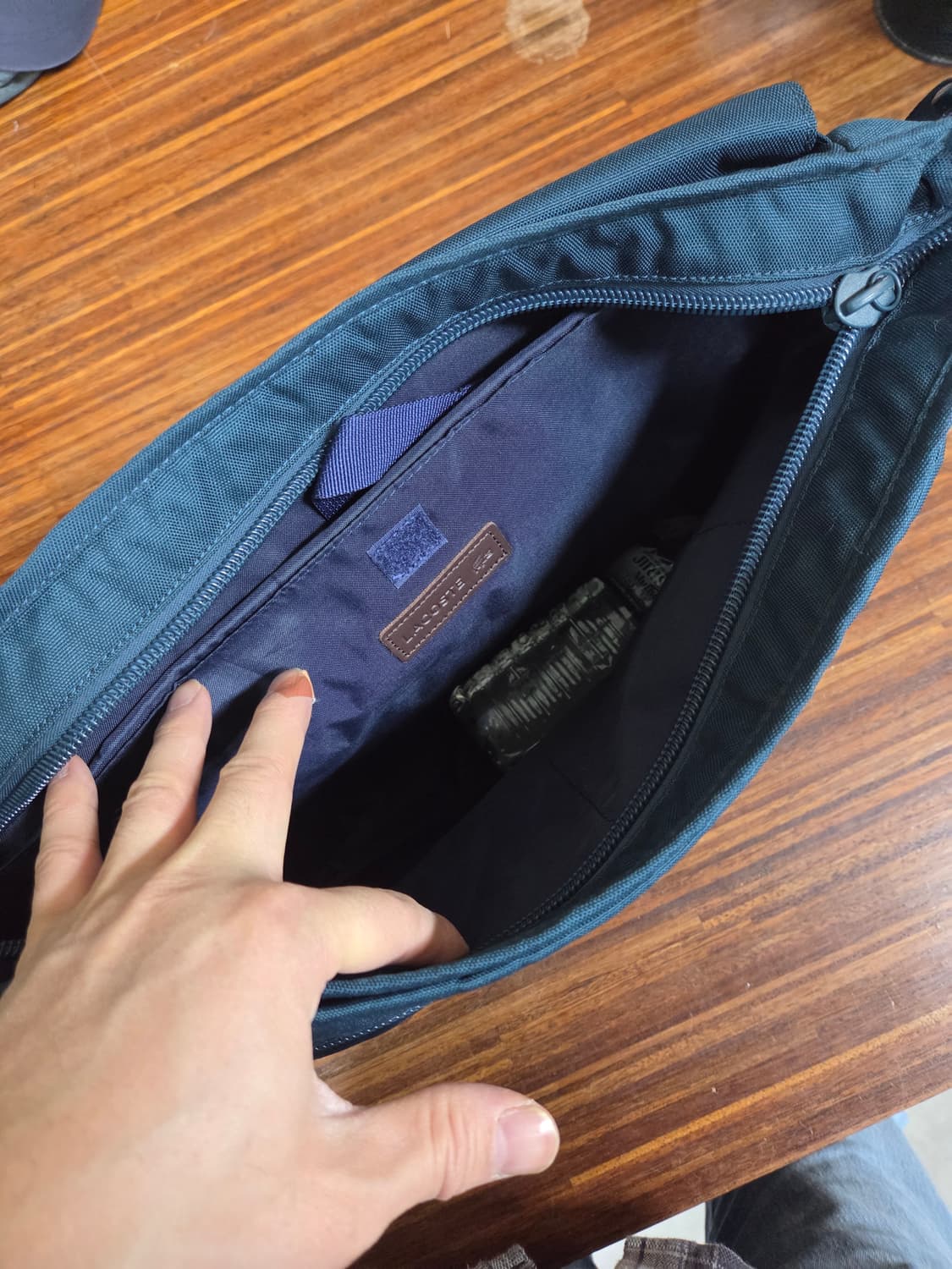 라코스테 메신저백 크로스백 청록색  상품이미지4