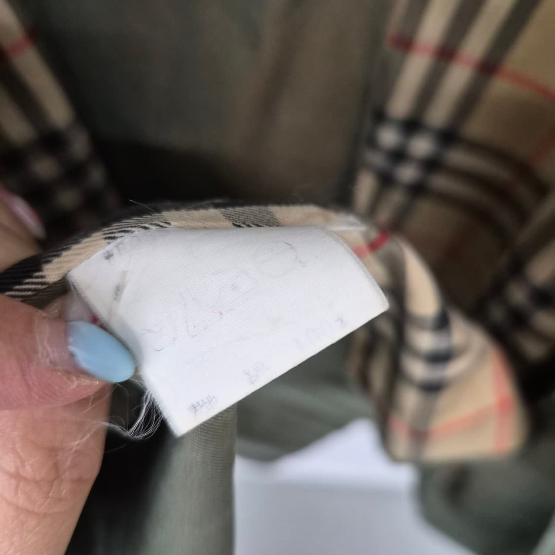 버버리 트렌치 코트 카키색 남녀공용 M 상품이미지8