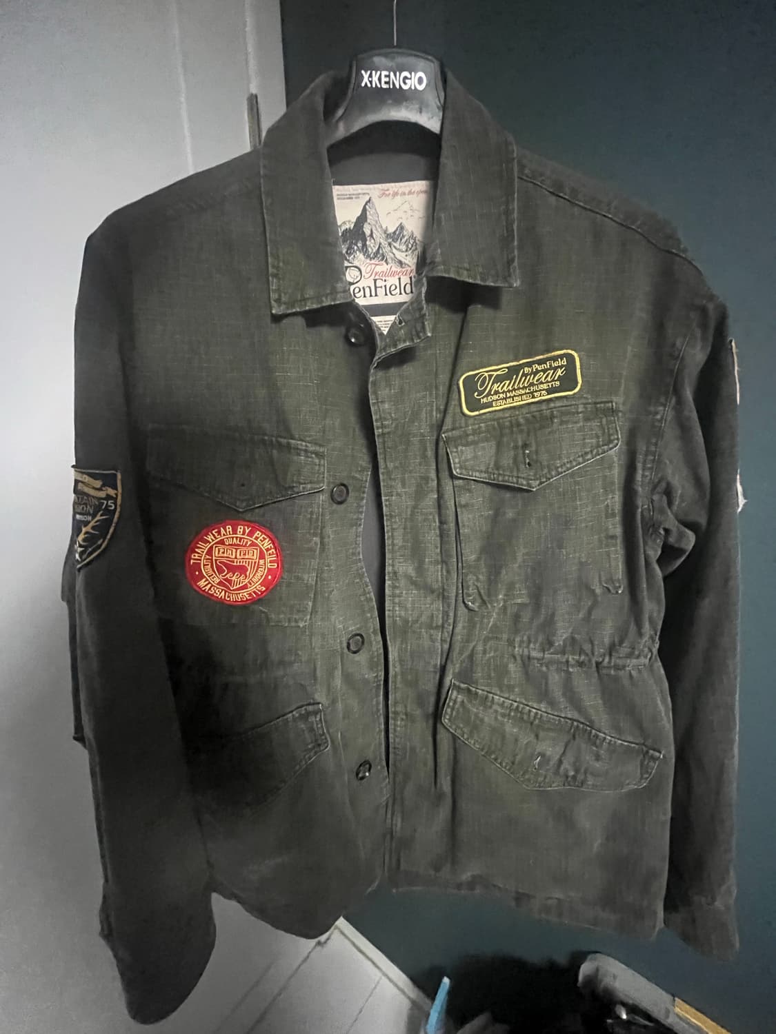 펜필드 아사벳 패치 필드자켓 M 상품이미지8