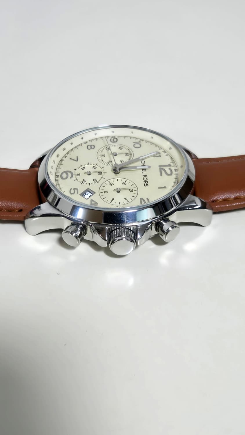 마이클 코어스 크로노그래프, 타키미터 베젤 남성시계 상품이미지5