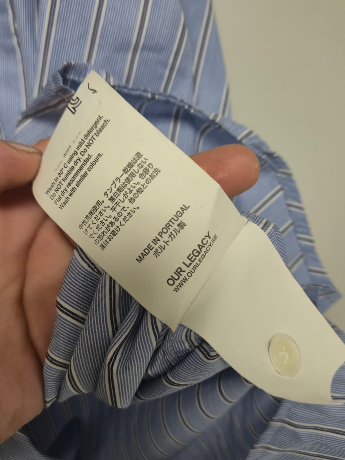 (95) 아워레가시 스트라이프 반팔 셔츠 상품이미지4