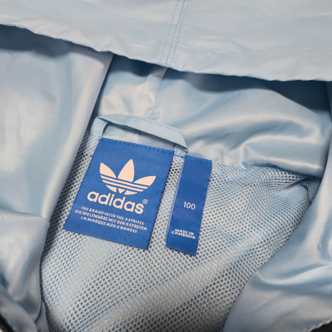 100) 아디다스 바람막이 자켓 cld stripes 상품이미지7