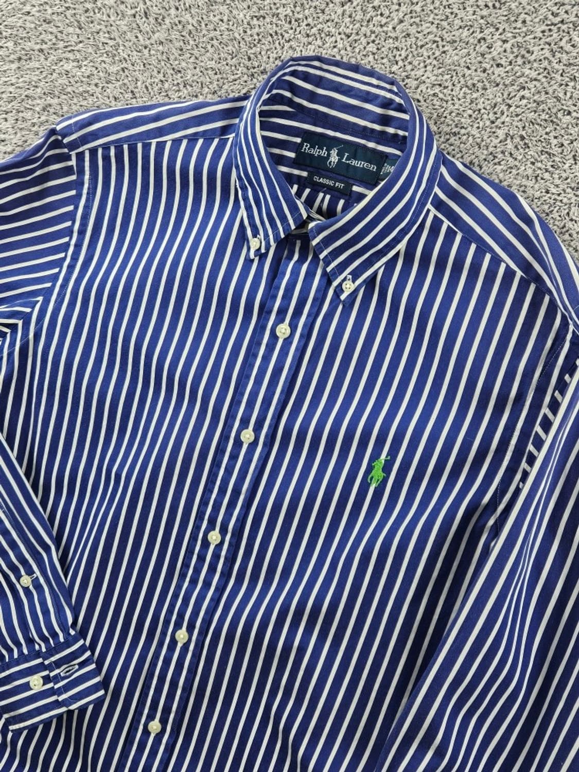 폴로랄프로렌 클래식 핏 스트라이프 패턴 셔츠 ( S ) / 11026 상품이미지7