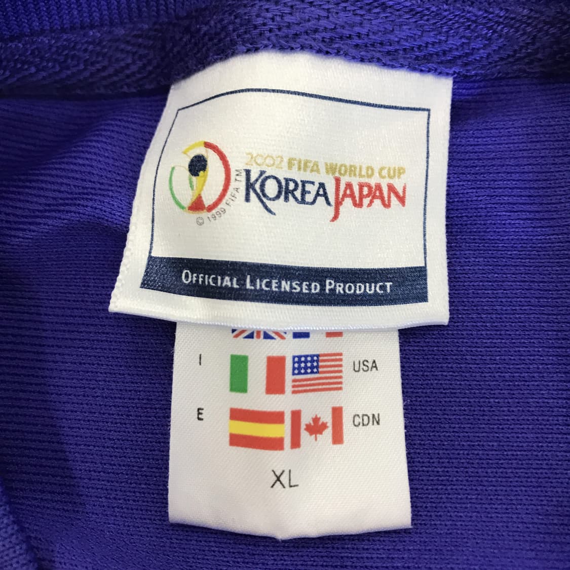 아디다스 2002 한일월드컵 공식티셔츠 [XL] 상품이미지4