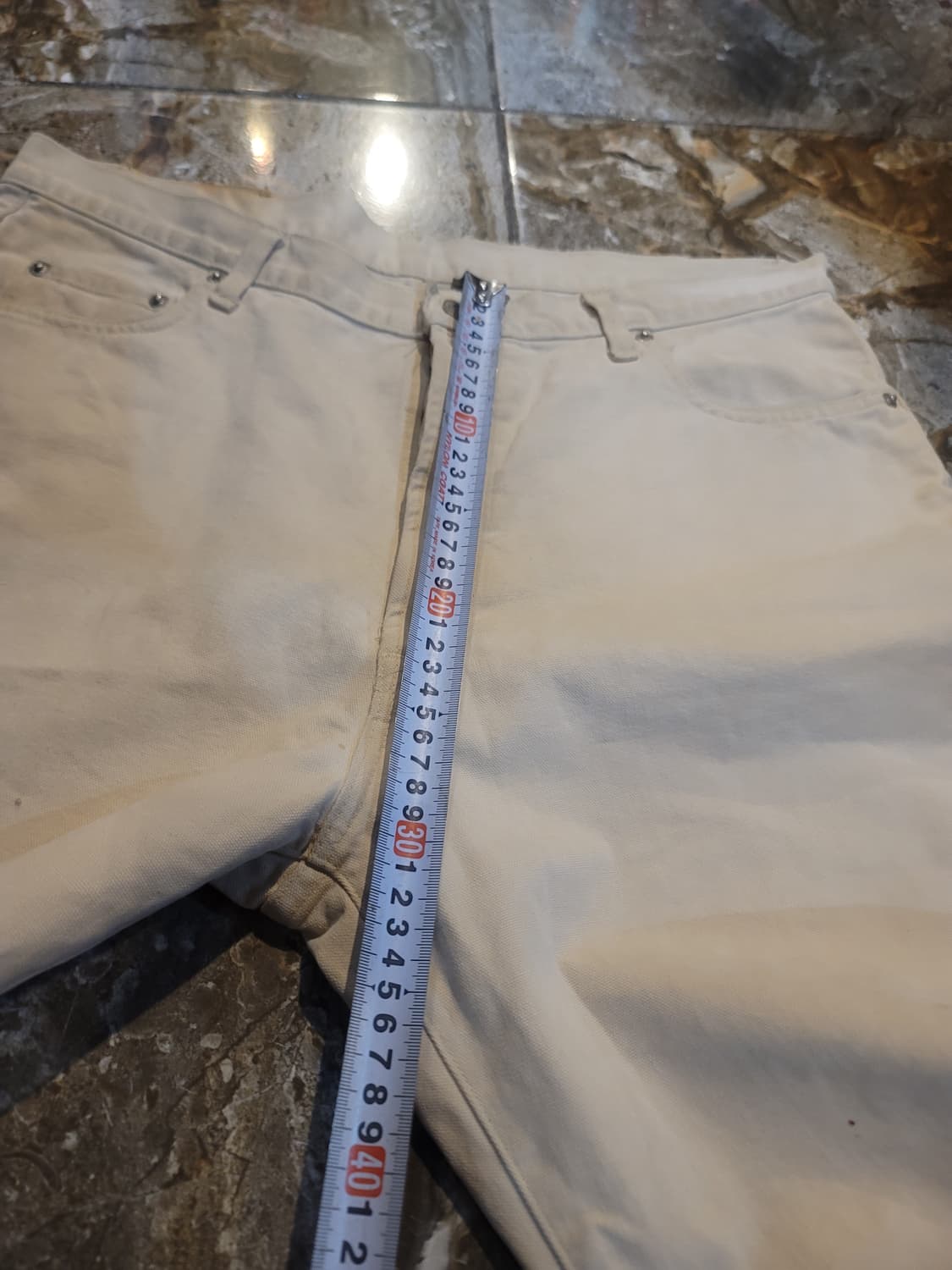 더블알엘 캔버스 더티 워크팬츠 베이지 상품이미지7