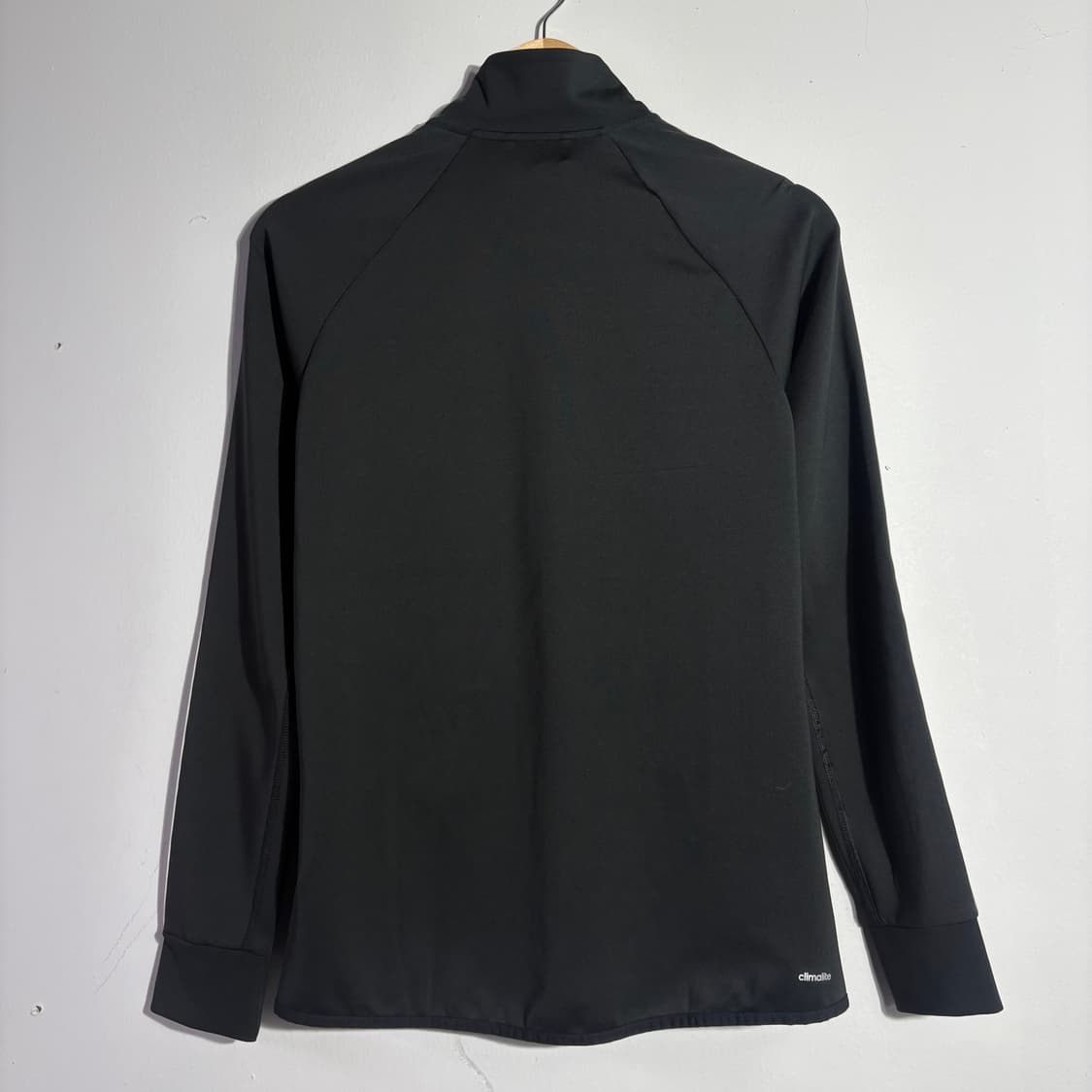 아디다스 블랙 삼선 슬림핏 집업 자켓 상품이미지4