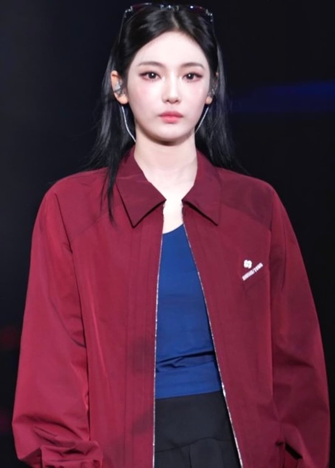 [8,10]슈슈통 25fw 턱 디테일 스포츠 자켓/버건디 상품이미지8