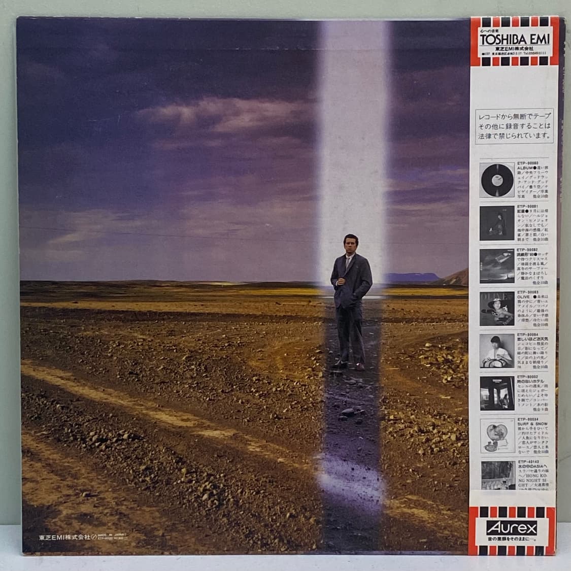 (LP) Yumi Matsutoya (마츠토야 유미)-어젯밤에.. 상품이미지2