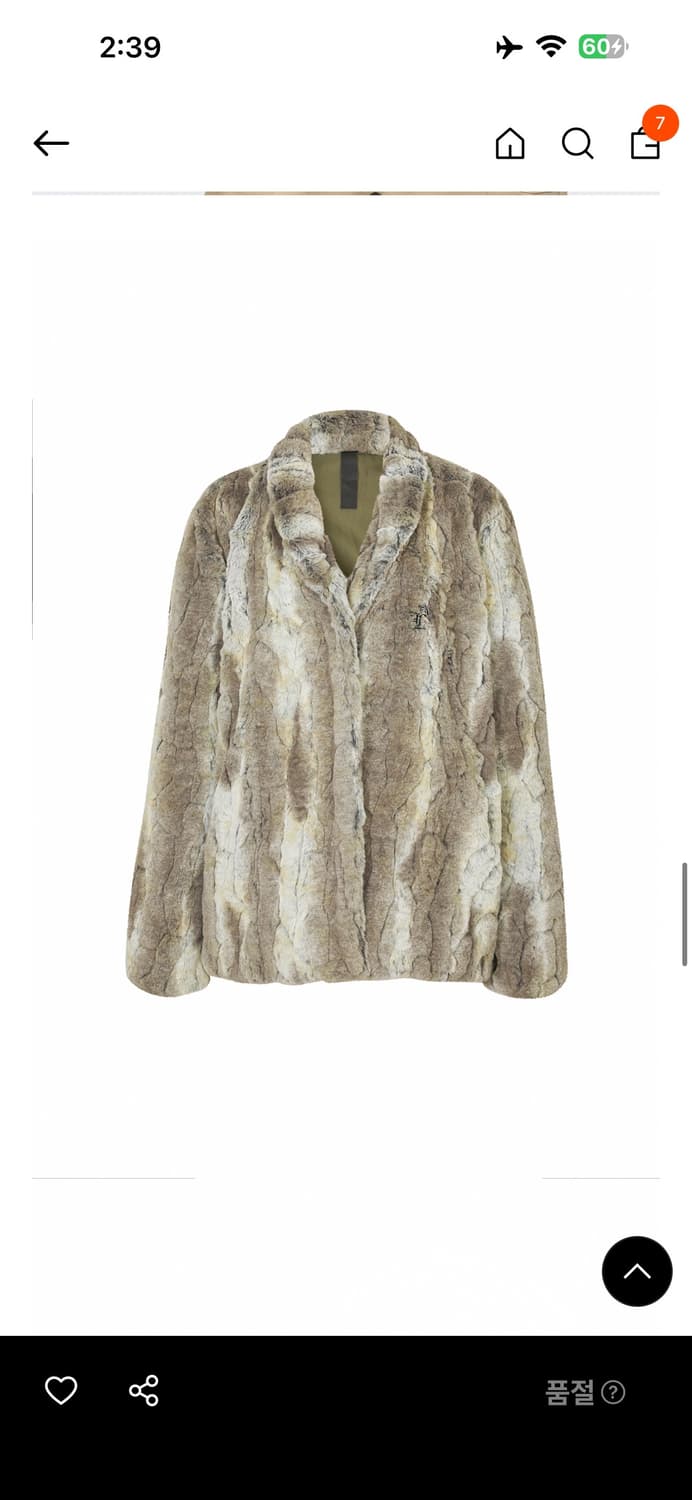 LEEY MIXED HAIRY FUR JACKET(택0) 상품이미지7