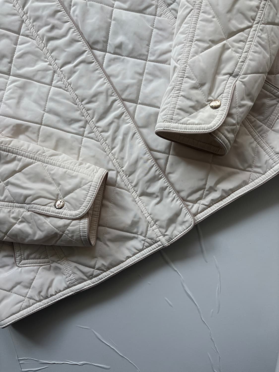 Hazzy 헤지스 아이보리 퀄팅 자켓 상품이미지5