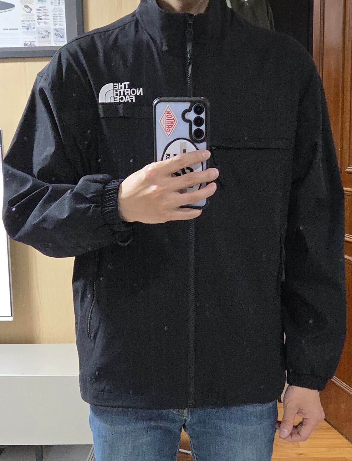 (착샷) 노스페이스 데날리 바람막이 윈드 자켓 상품이미지9