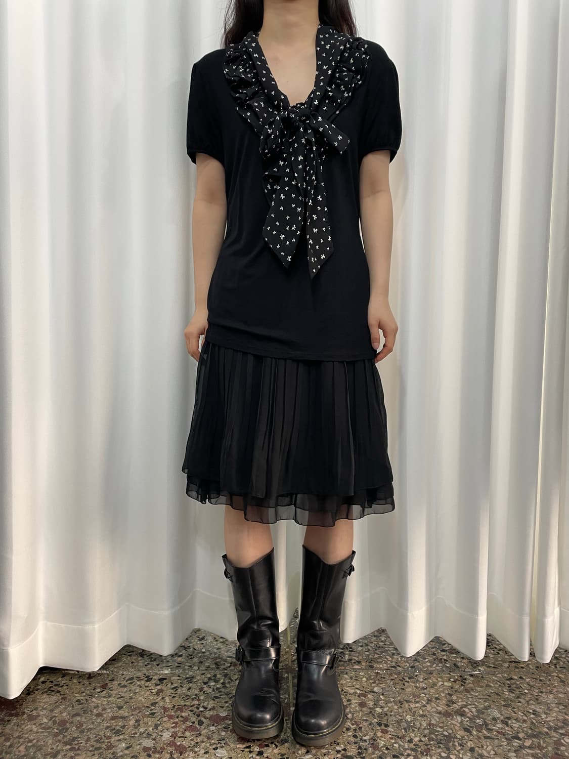 layered midi skirt 상품이미지1