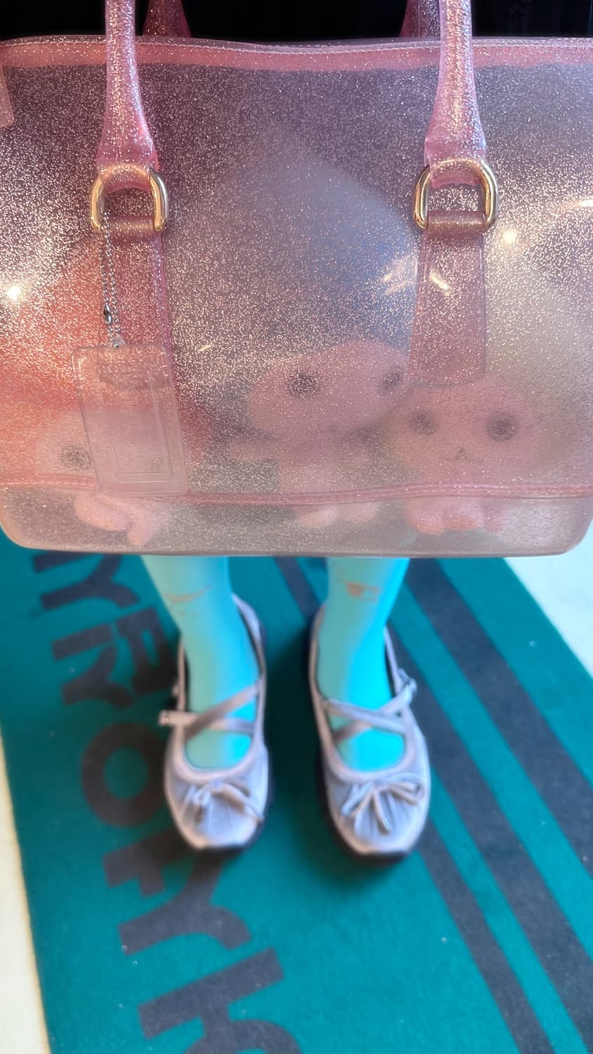 Furla 핑크 글리터 캔디백 🩰 상품이미지1