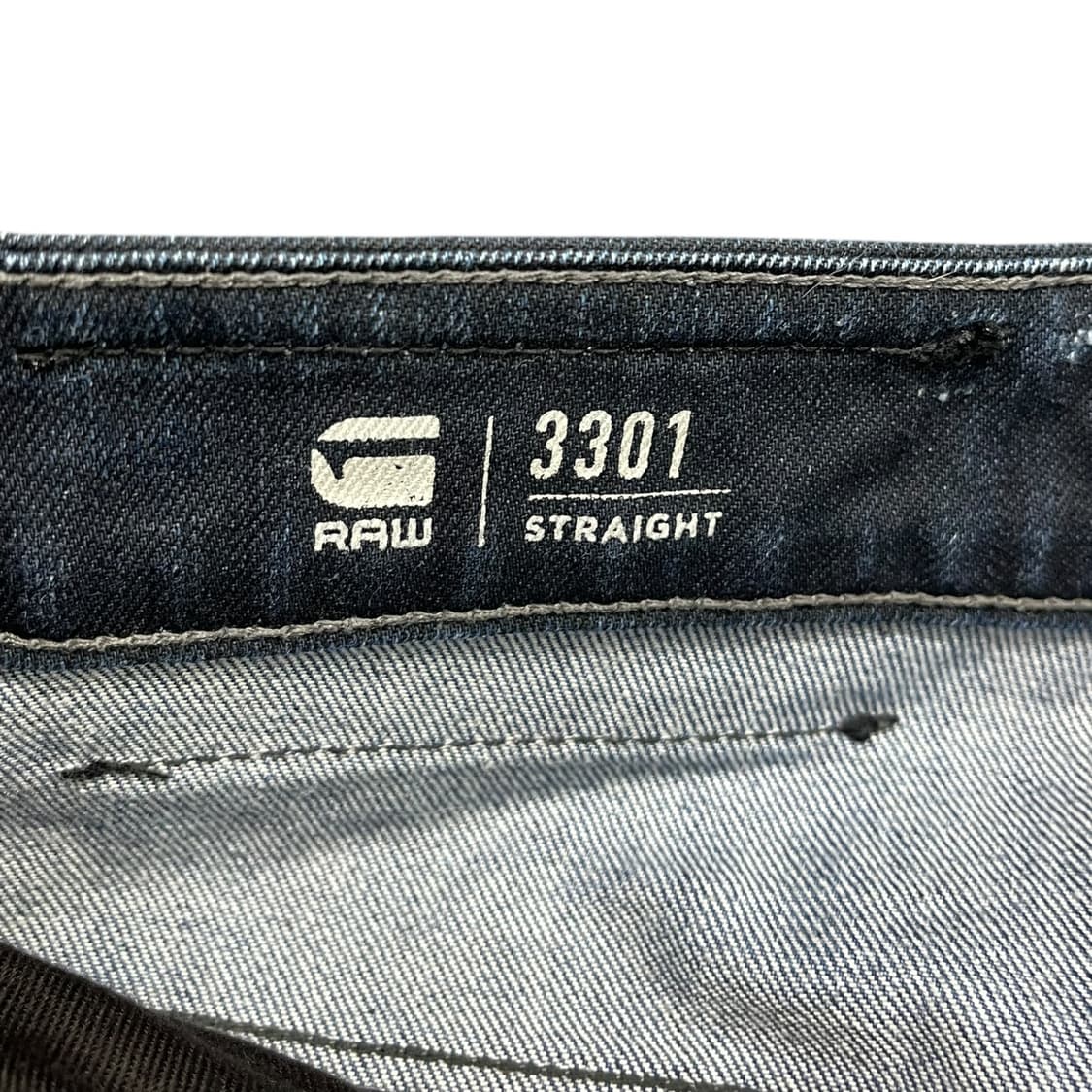 지스타 로우 워싱 데님팬츠 상품이미지5