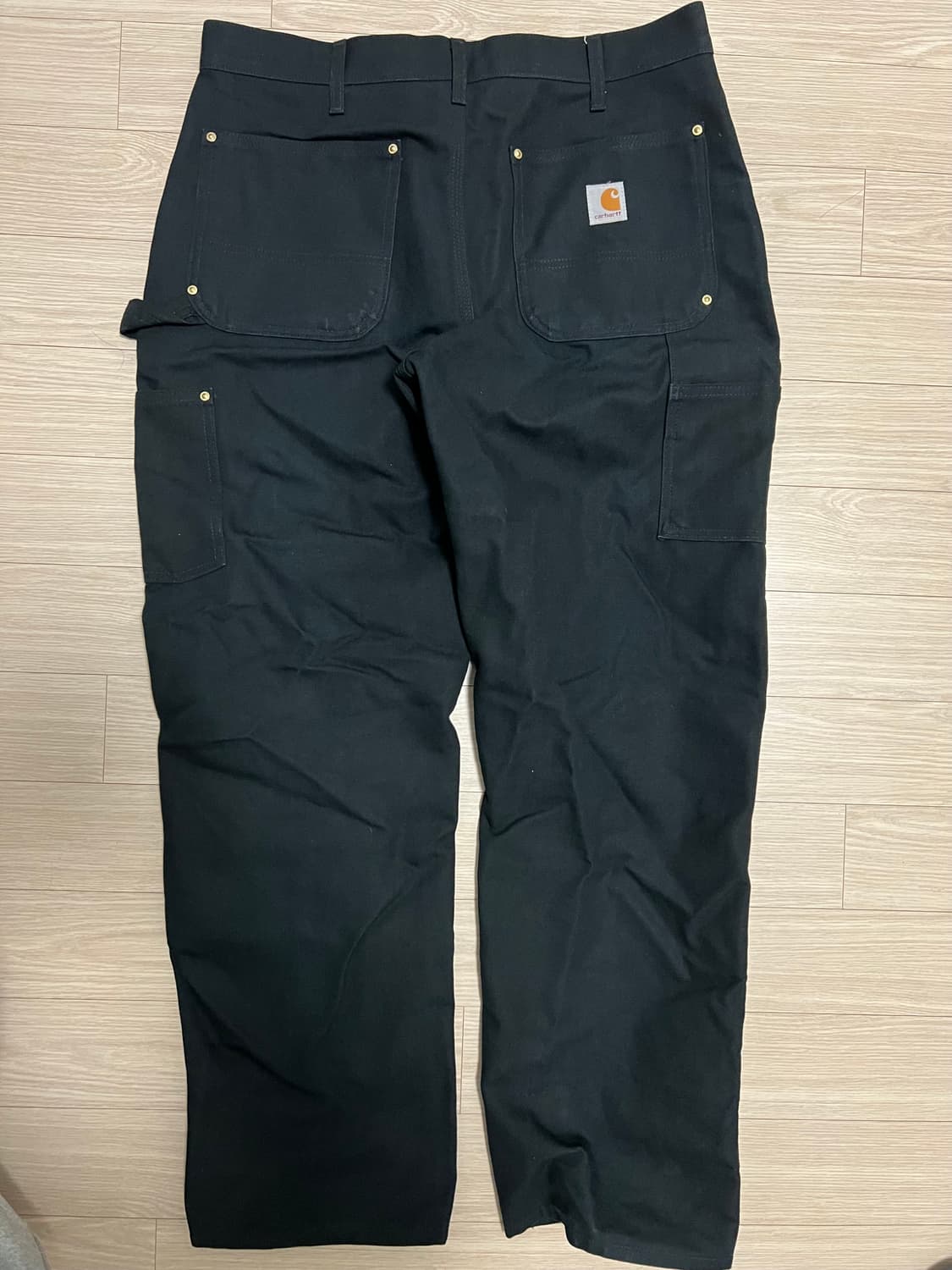 칼하트 더블니 블랙 34x30 usa 상품이미지2