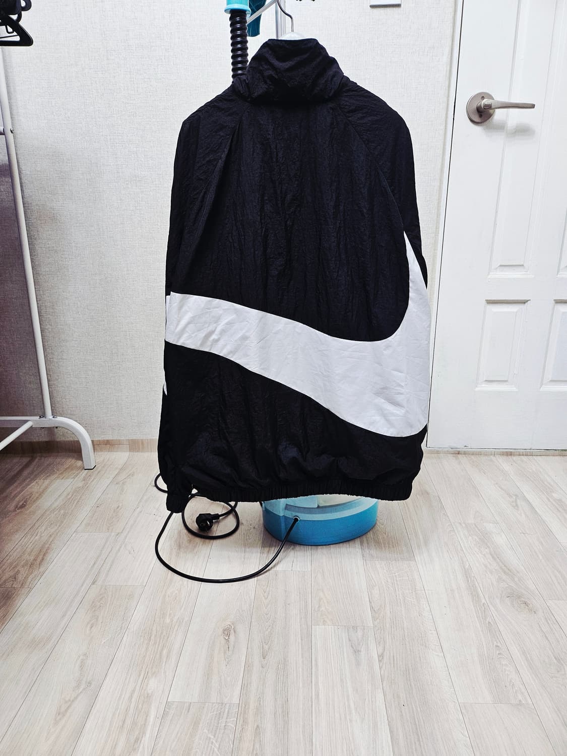 (105~110)XL ☆초대장급☆ 나이키 빅스우시 2중지퍼[블랙]바람막이 상품이미지6
