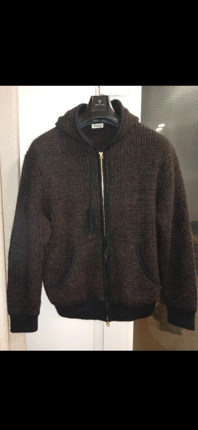 CAMOSHITA HOODIE MOHAIR ZIP UP SWEATER 상품이미지1