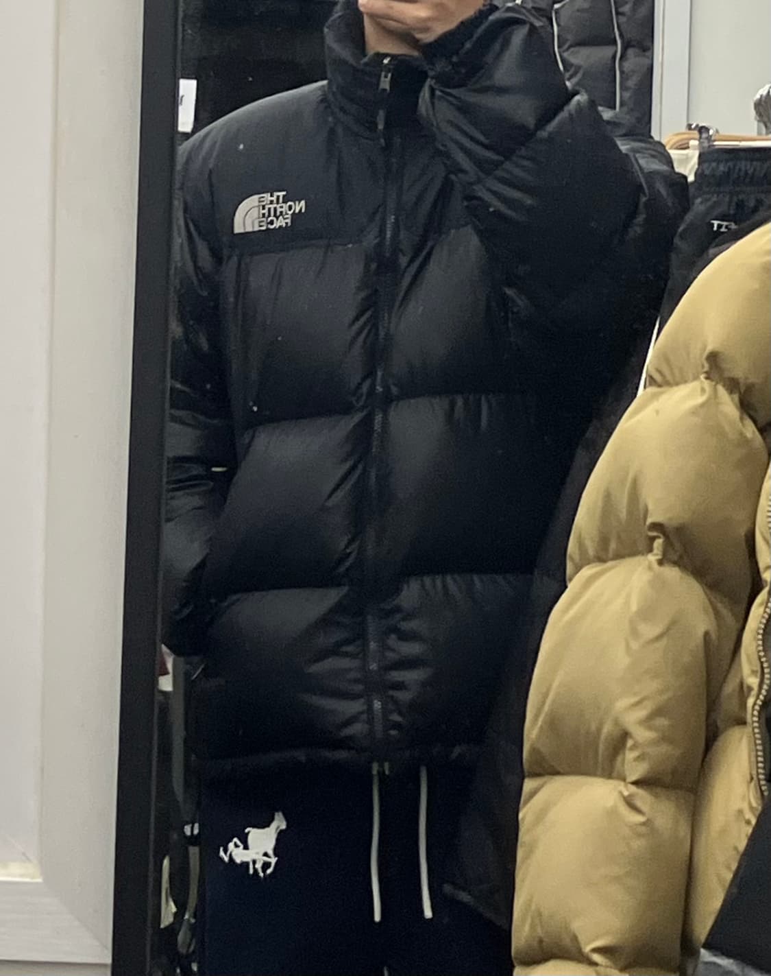 노스페이스 눕시 패딩 블랙 상품이미지1