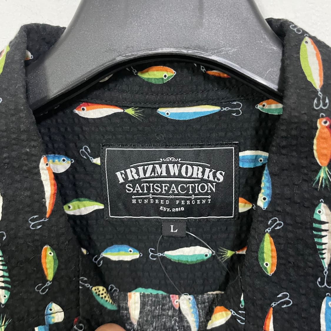 프리즘웍스 피쉬 반팔 셔츠 상품이미지3