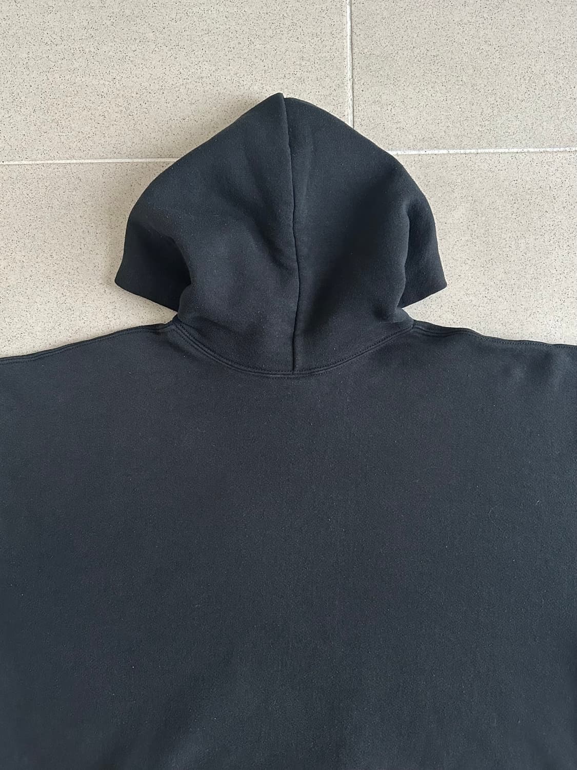 90s 빈티지 러셀 후드 블랙 XL 상품이미지4