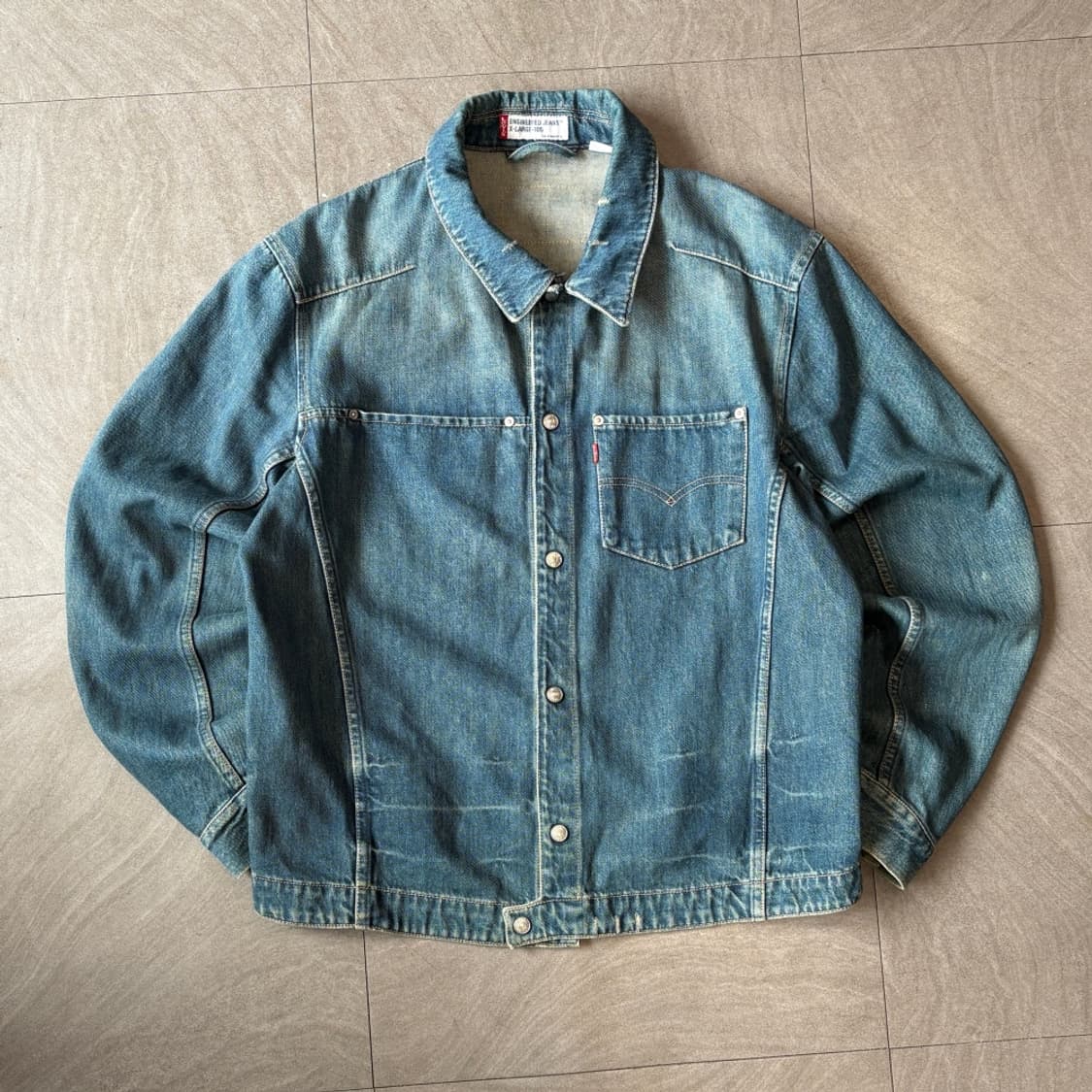리바이스 정품 엔진 데님 자켓  상품이미지1