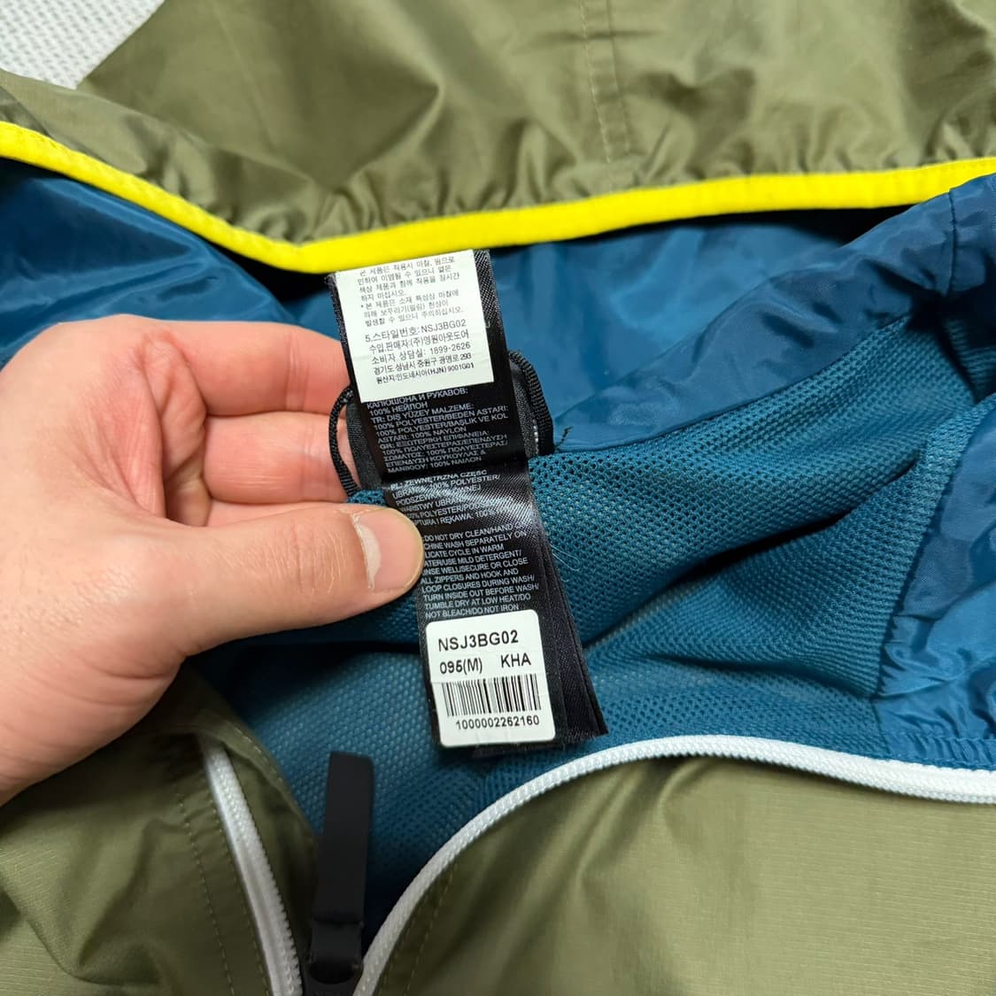 노스페이스 풀오버 바람막이 자켓 상품이미지5