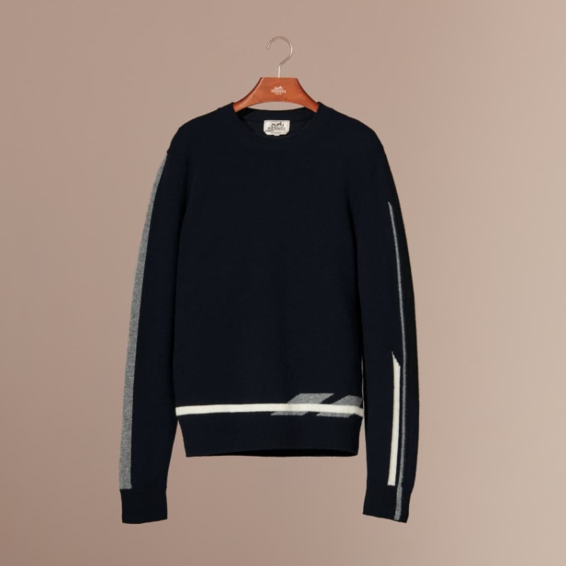 [M] 에르메스 캐시미어 패턴 니트 상품이미지2