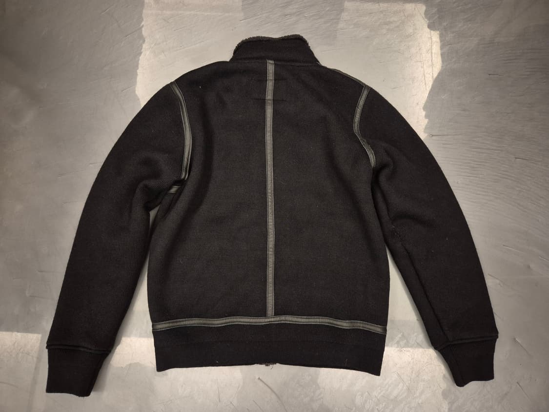 00s SCHOTT 쉐르파 니트 봄버 상품이미지3