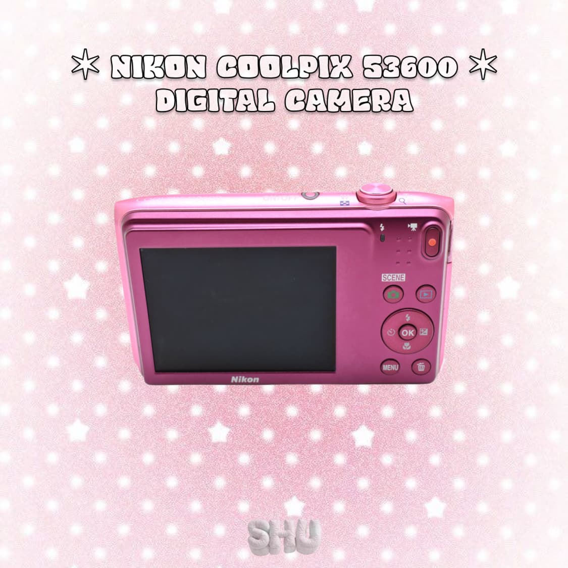 니콘 NIKON 쿨픽스 S3600 빈티지 디카 핑크 상품이미지5