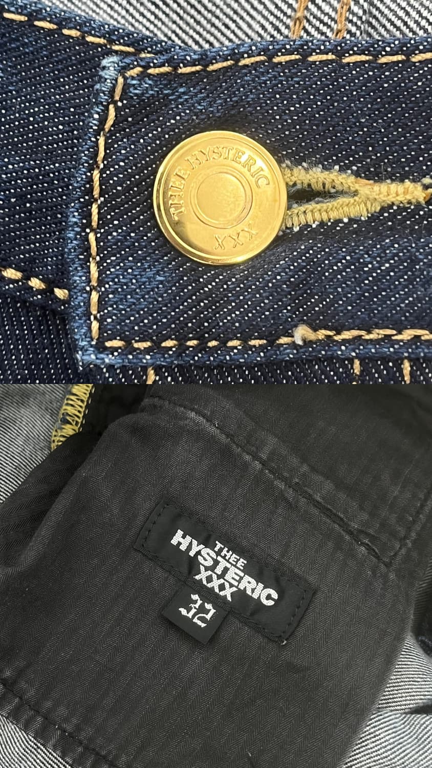 Thee Hysteric XXX semi flare jean 상품이미지7