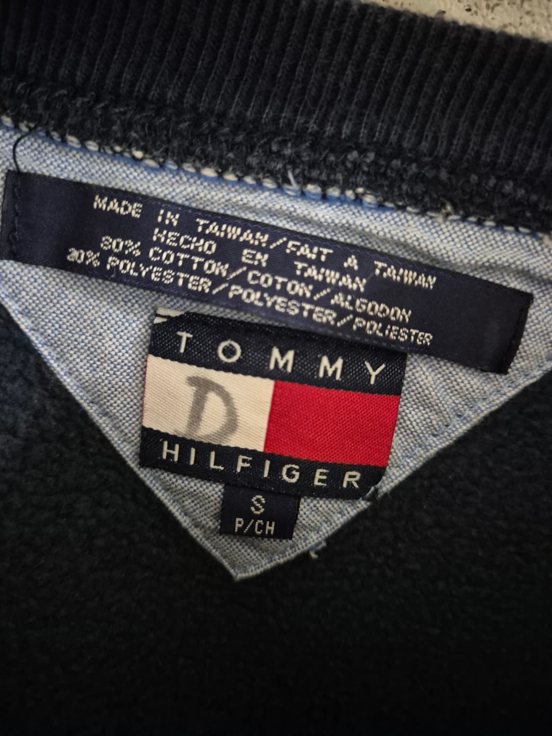 [100~105]타미힐피거 기모 맨투맨 상품이미지3