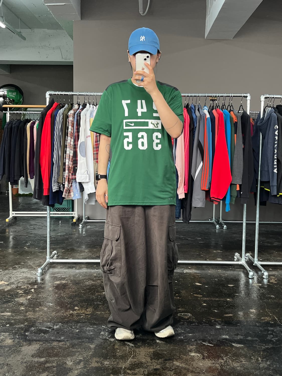나이키 프린팅 드라이핏 반팔 티셔츠 상품이미지3