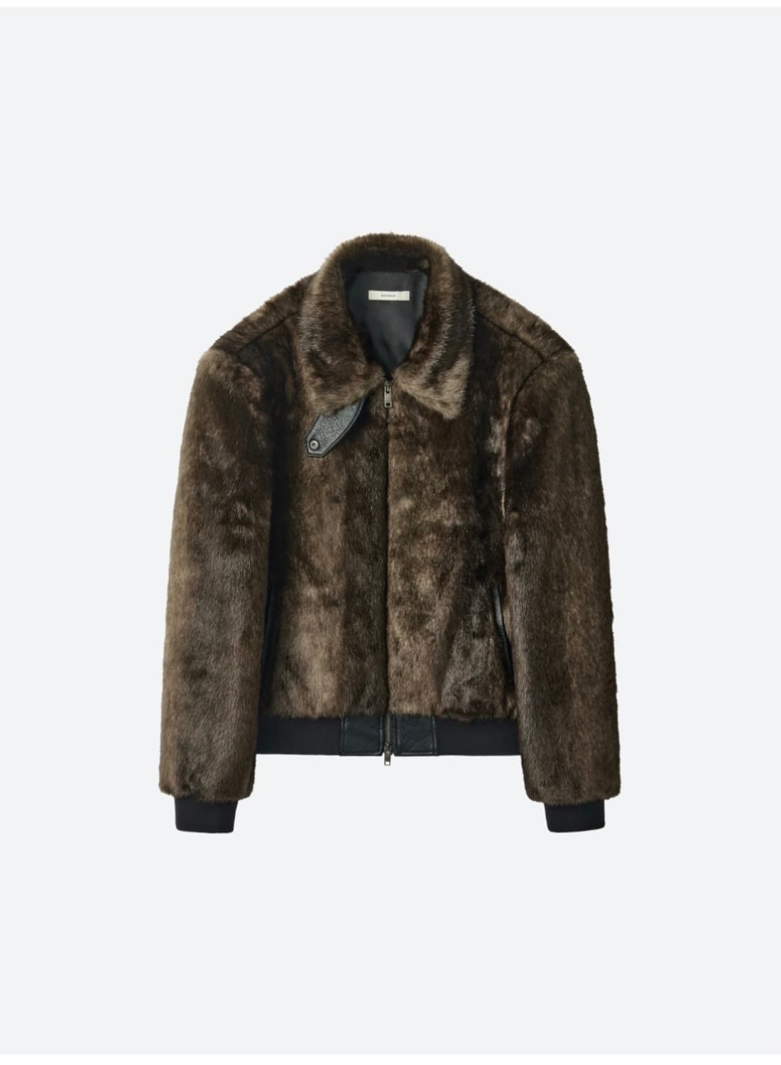 [L] 문선 퍼 자켓 상품이미지1