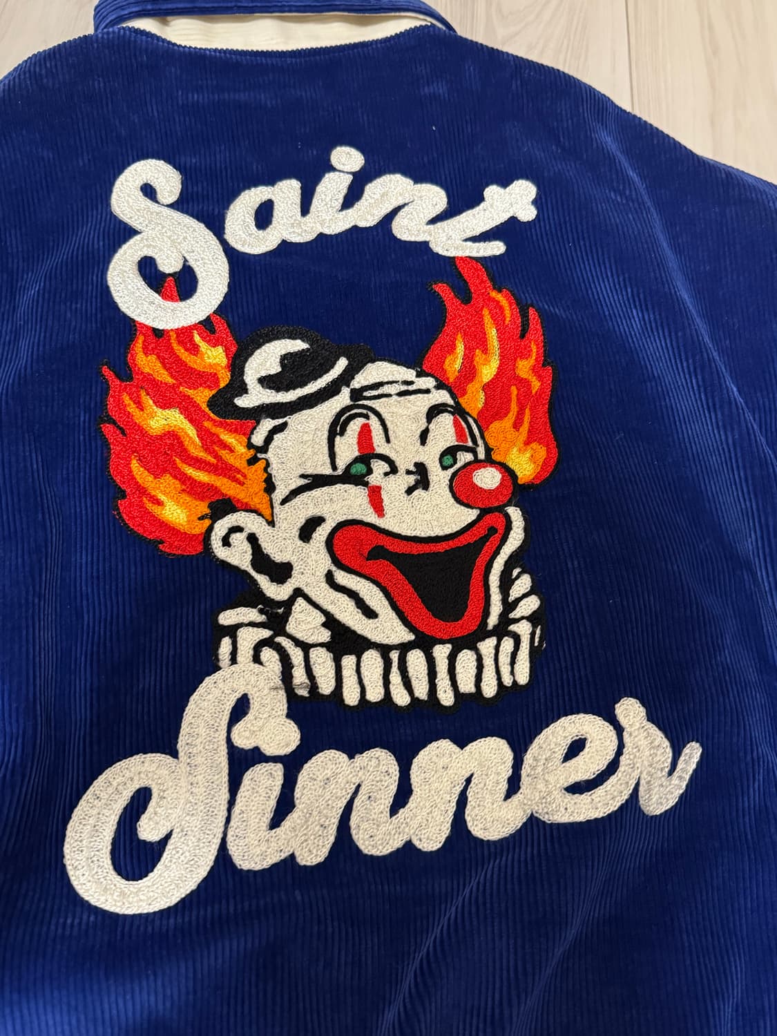 세인트미카엘 삐에로 코듀로이자켓 L 상품이미지5