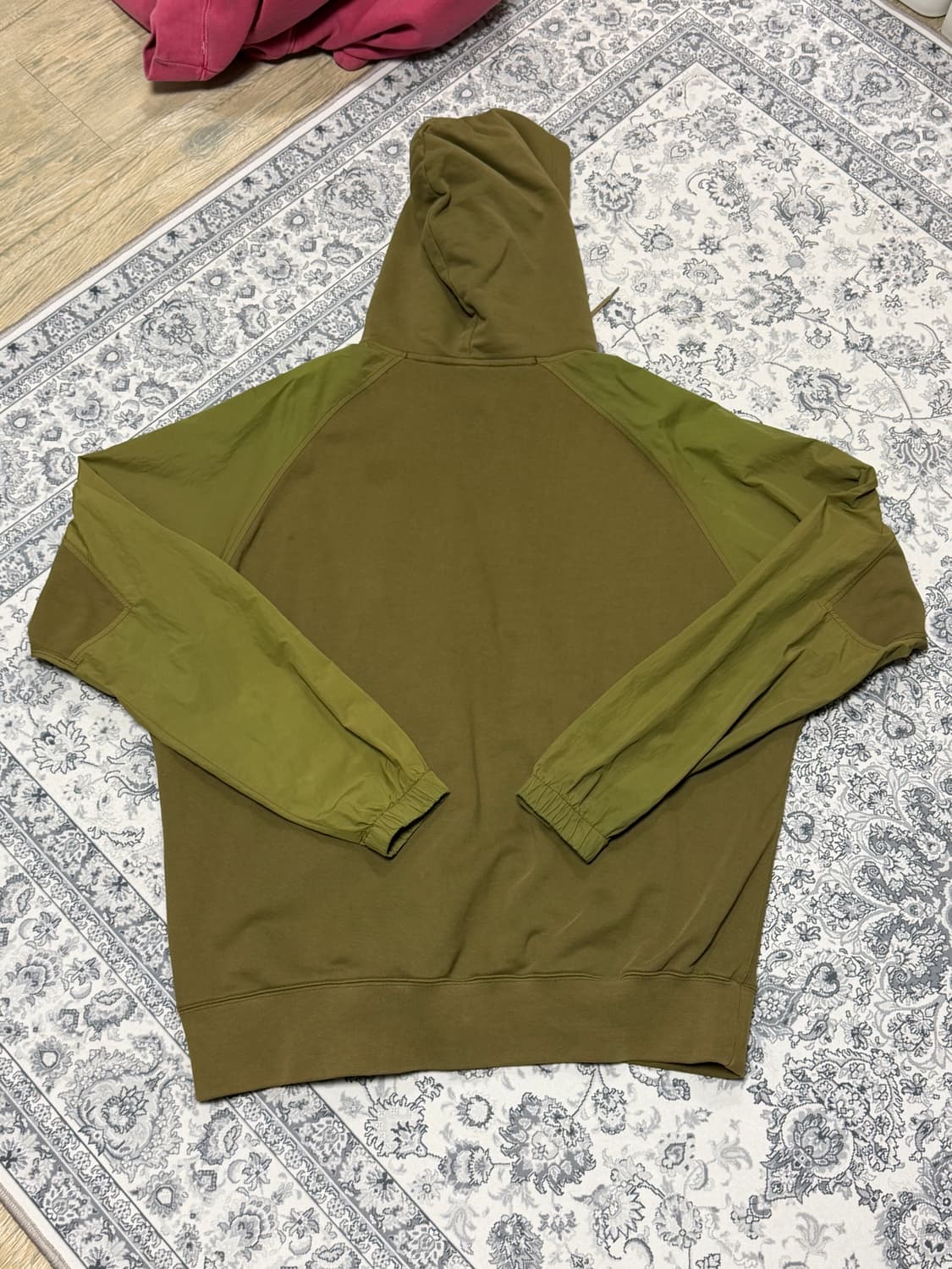 이스트로그 카키색 후드티 M 상품이미지1