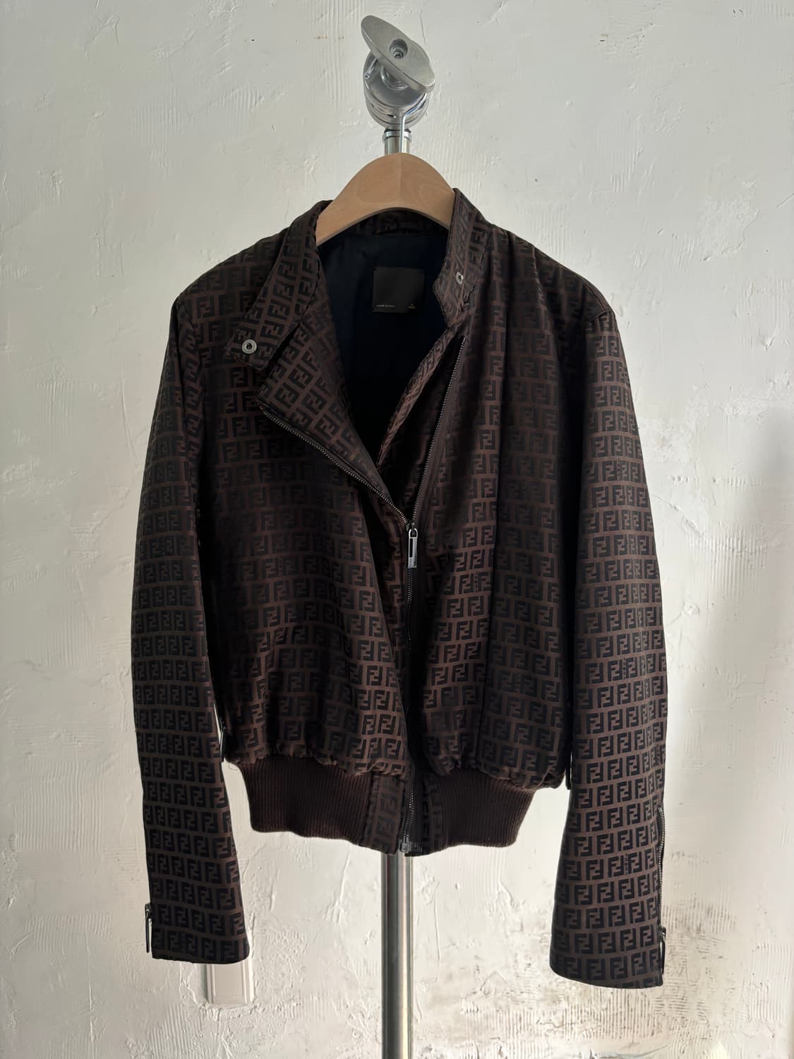 Fendi 펜디 브라운 FF 모노그램 봄버 자켓 상품이미지1
