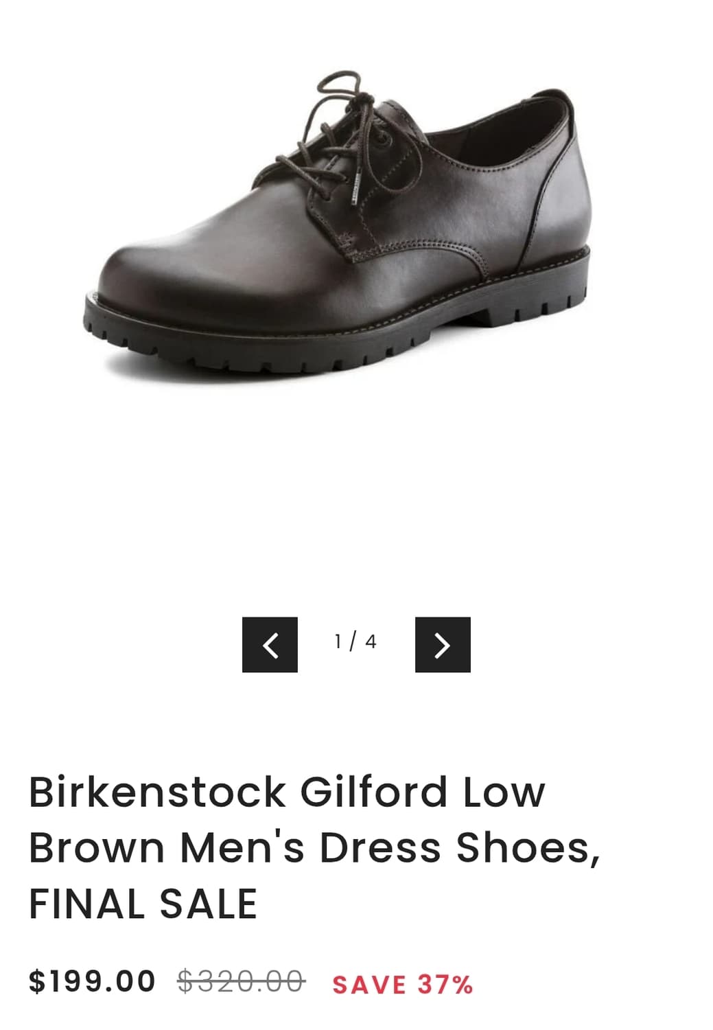 (택포) 버켄스탁 길포드 로우 슈즈 270 B188 상품이미지2