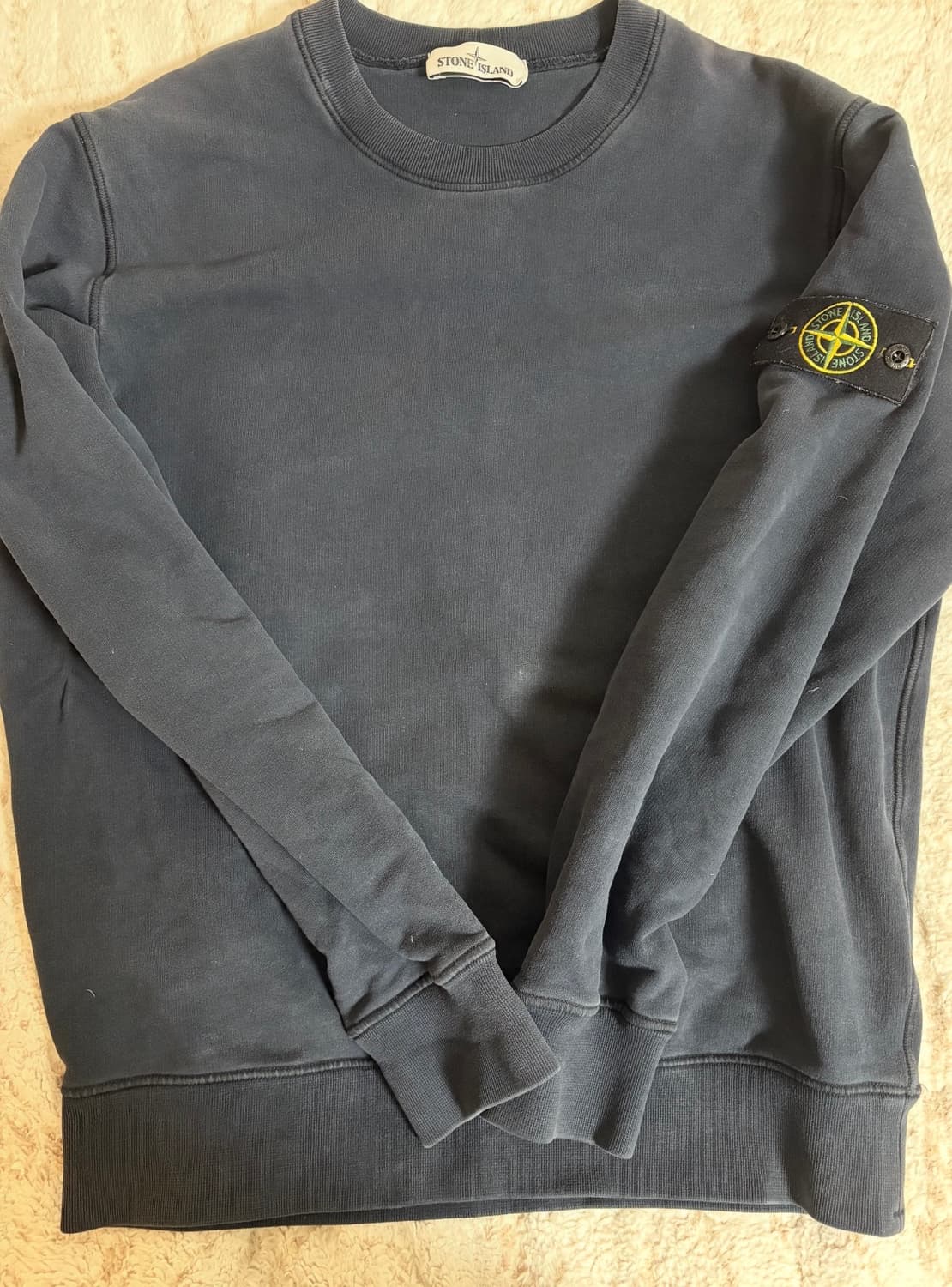 스톤아일랜드 네이비 맨투맨 상품이미지1