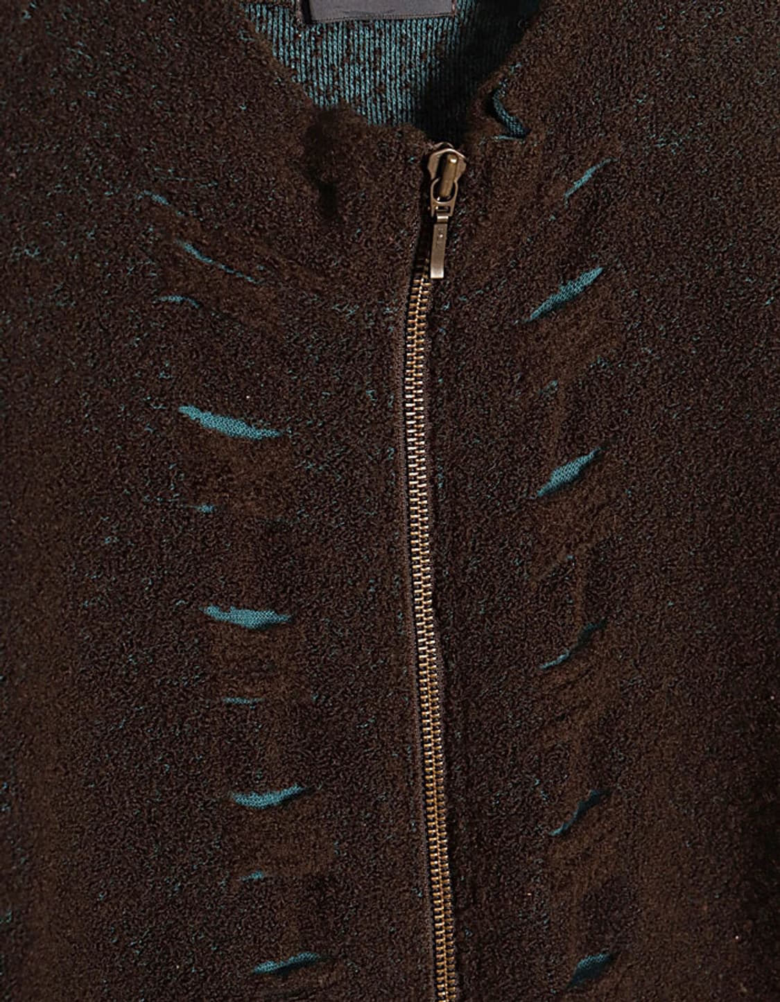 PORT-BLAIR Cutting Knit Zip Cardigan 상품이미지7